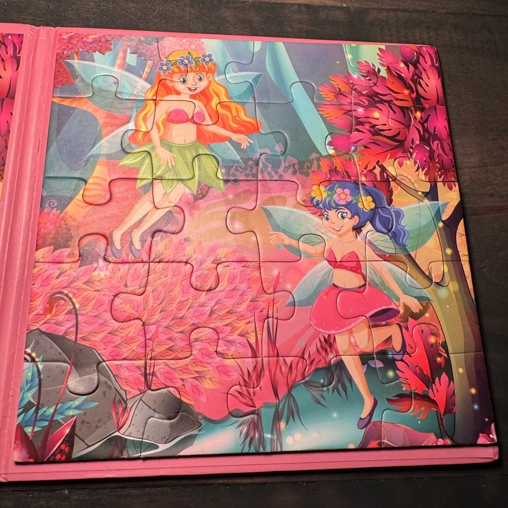 Magnetic Mermaid on the go 2 piece Puzzle